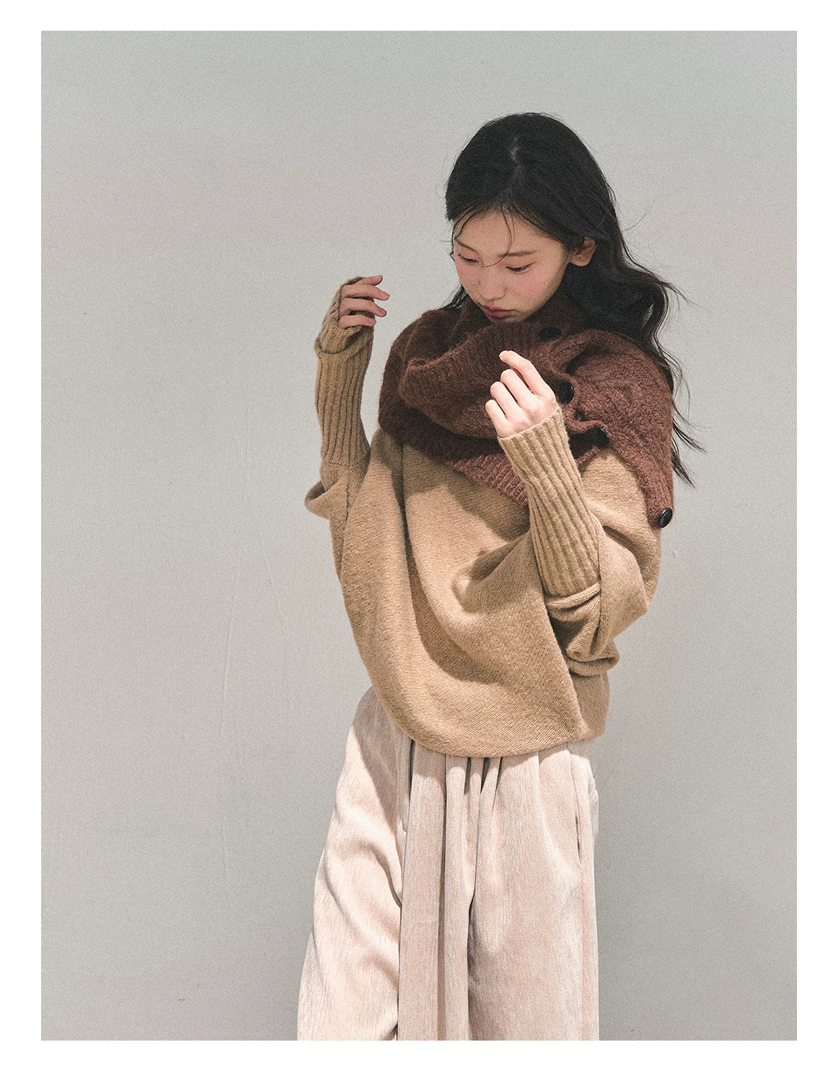 Soft Sweet Off-Shoulder Knit Sweater