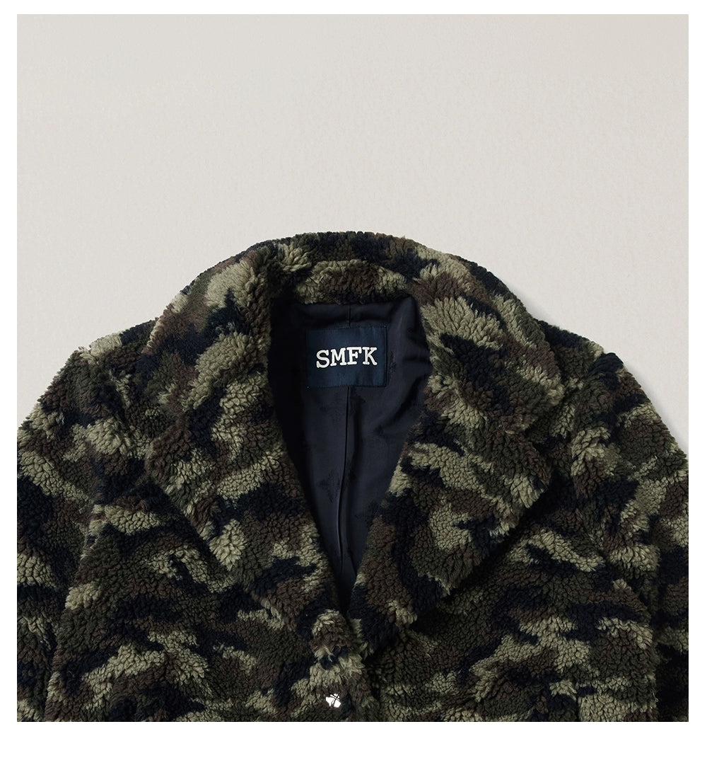 Nomad Cross Wool Oversized Coat