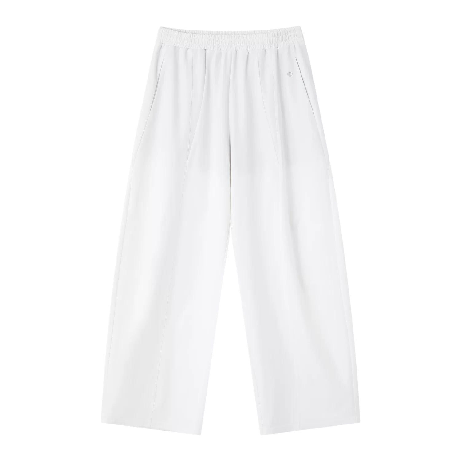 Airy Flow Wide-Leg Sculpted Pants