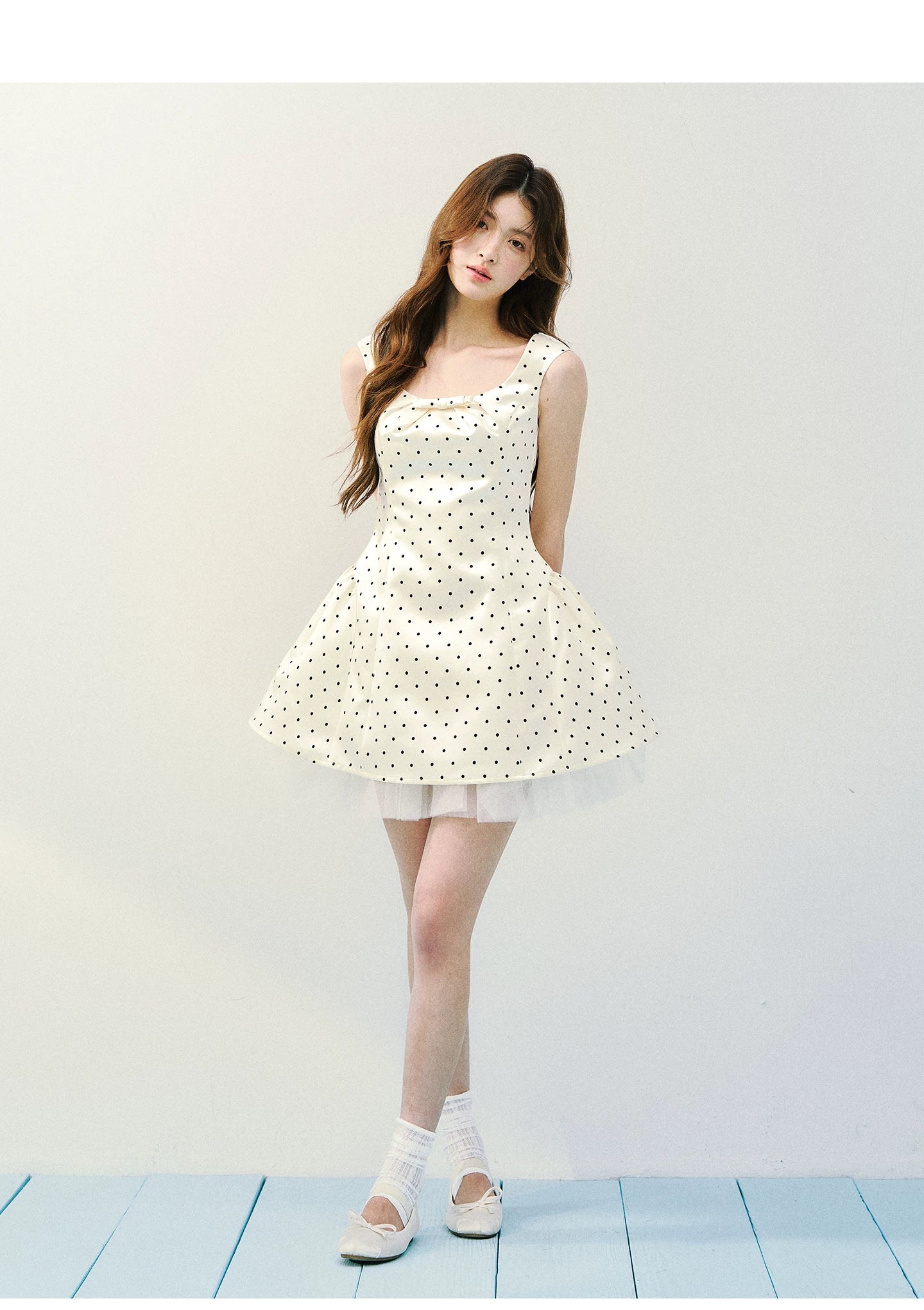 Blush Satin Princess Bubble Hem Dress