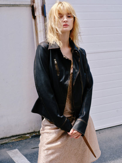 Retro Punk Moto Jacket