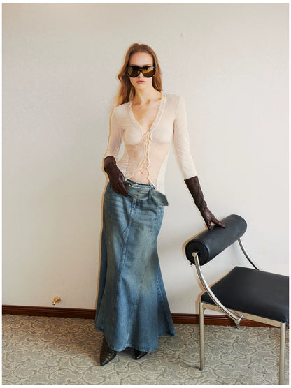 Mesh Panel Drawstring Base Layer