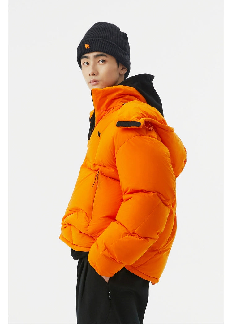 Detachable Hood Down Jacket - CHINASQUAD