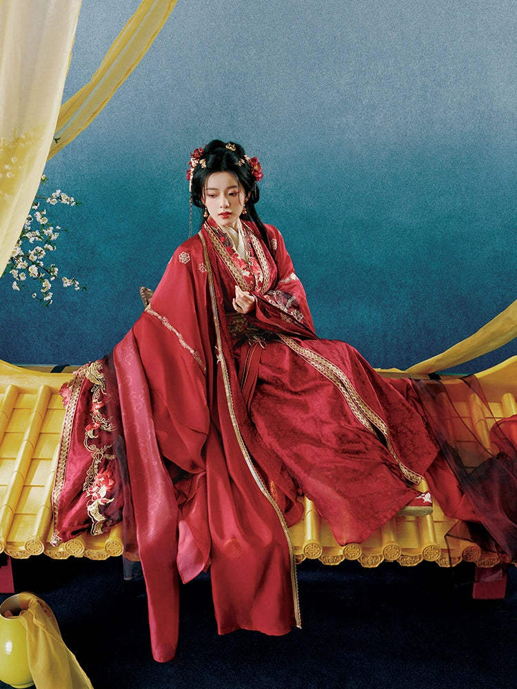 &quot;灼灼相思&quot; Wedding Hanfu Set