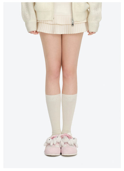 13DE MARZO Plush Bear Elevated Mule Sneakers