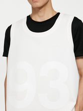 White Crew Neck Vest - CHINASQUAD