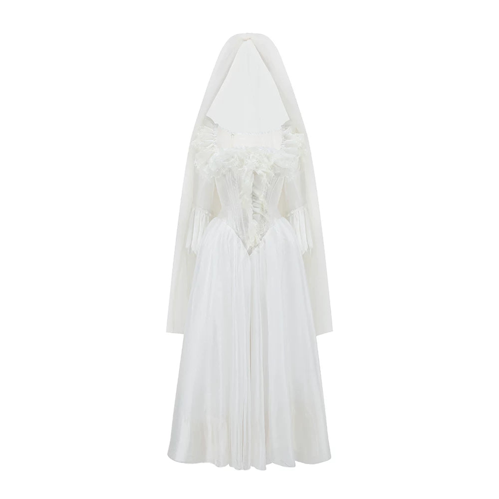 Wing of Resilience Antique Corset Wedding Gown