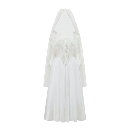 Wing of Resilience Antique Corset Wedding Gown