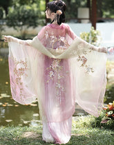 "桃花神"Tang-Dynasty Hanfu Set - CHINASQUAD