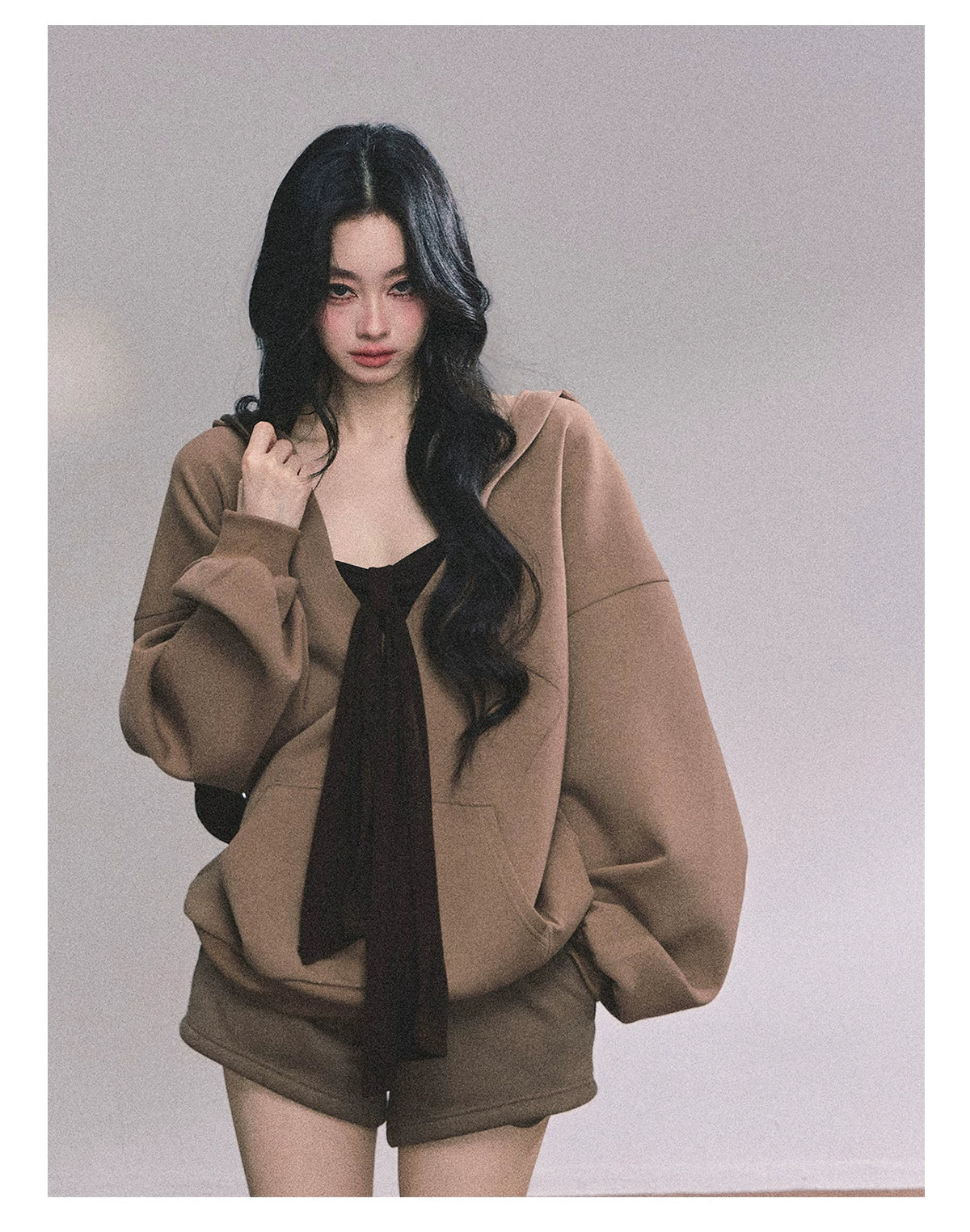 Autumn Leaves Hoodie Three-Piece Set