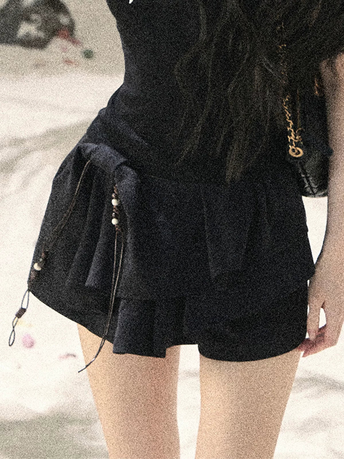 Layered Ruffle Mini Skirt