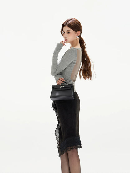 Button-Detail Slim-Fit Knit Base Layer