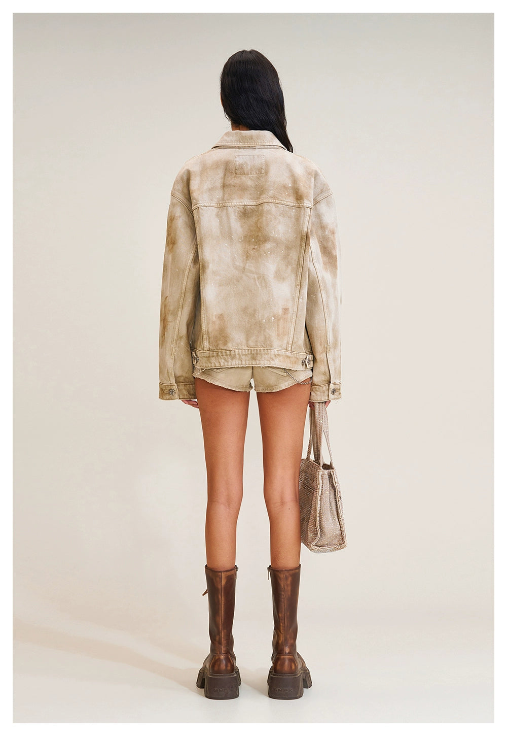 Wild Continent Handcrafted Oversized Denim Jacket