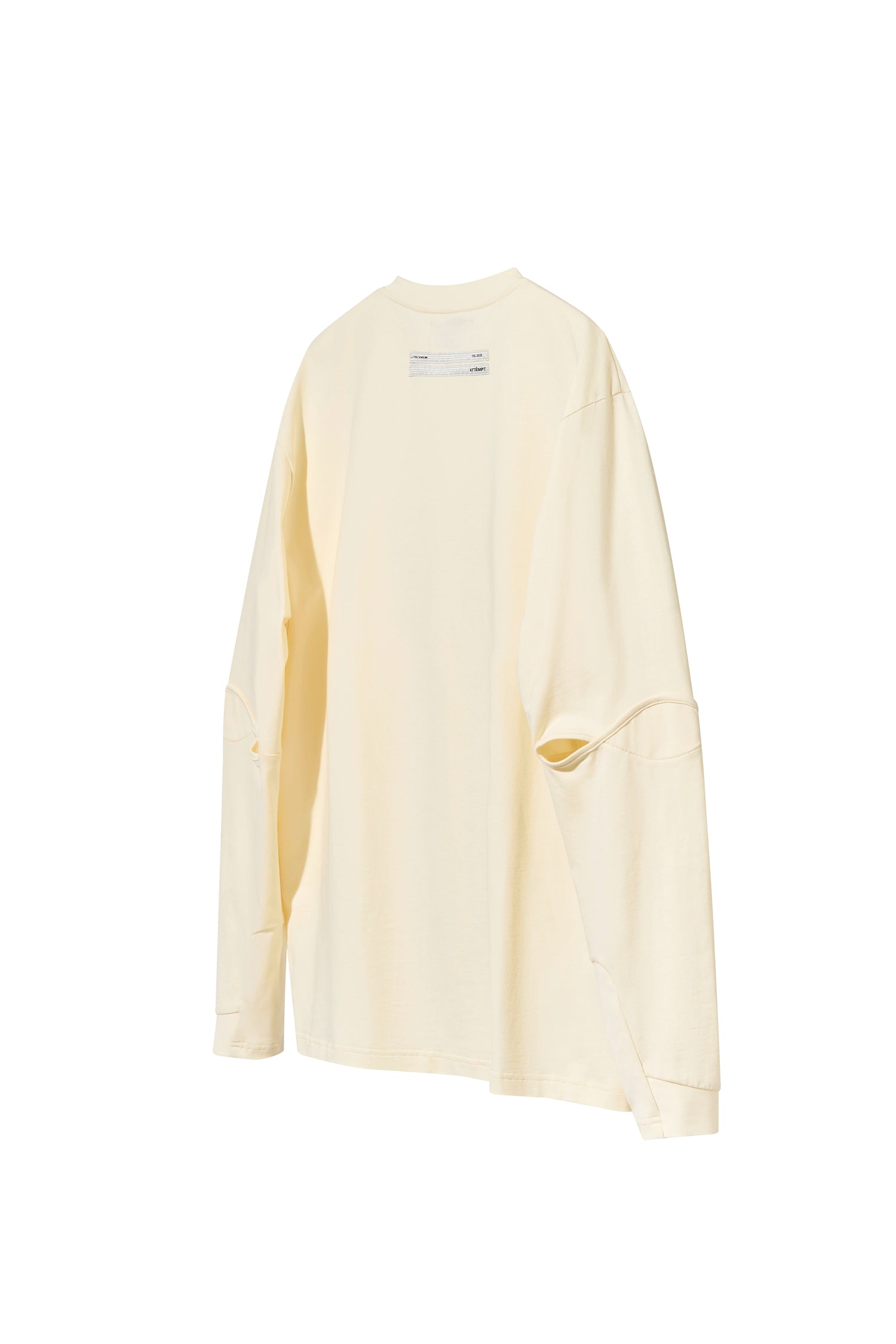Disjointed Structure Long Sleeve T-Shirt