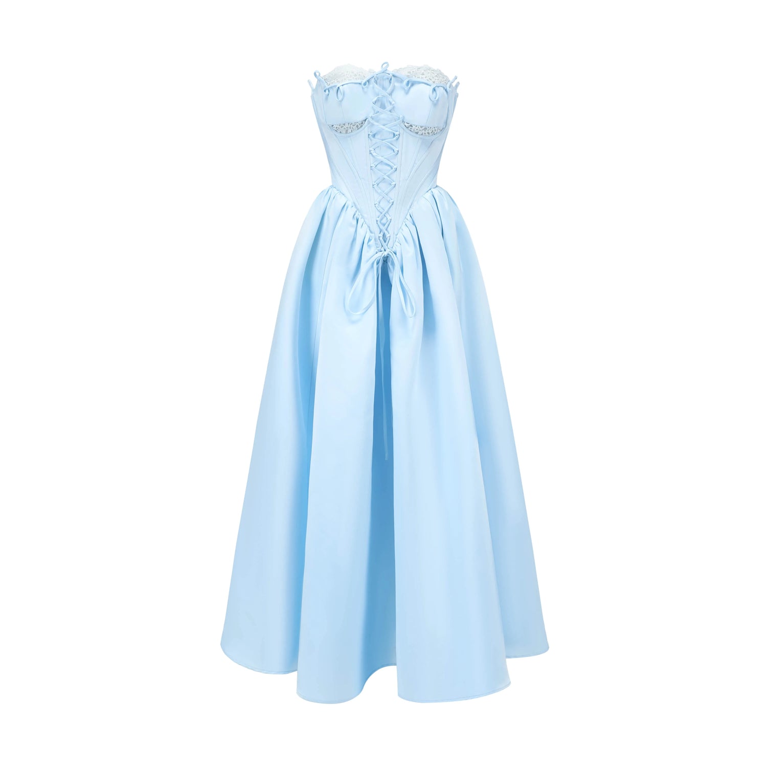 Cinderella Princess Satin Corset Gown