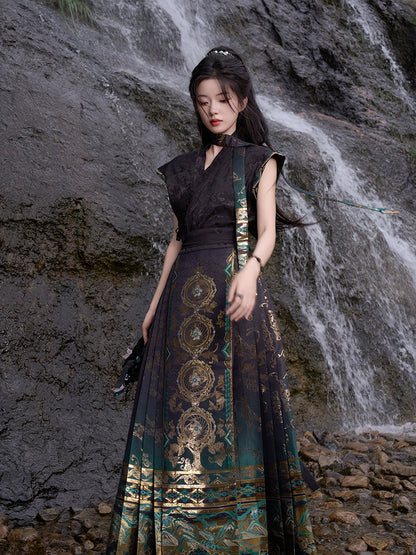 &quot;秦岭神树-盗墓笔记联名&quot; New Chinese Hanfu Set