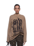 24ANS Washed Portrait Print Long Sleeve T-Shirt – T-Shirts & Polos