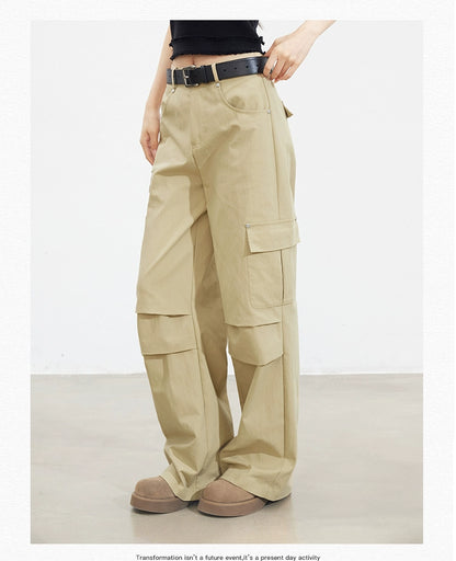 Ruched Cargo Pants - CHINASQUAD