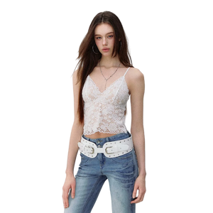 French Lace V-Neck Wireless Bra Camisole