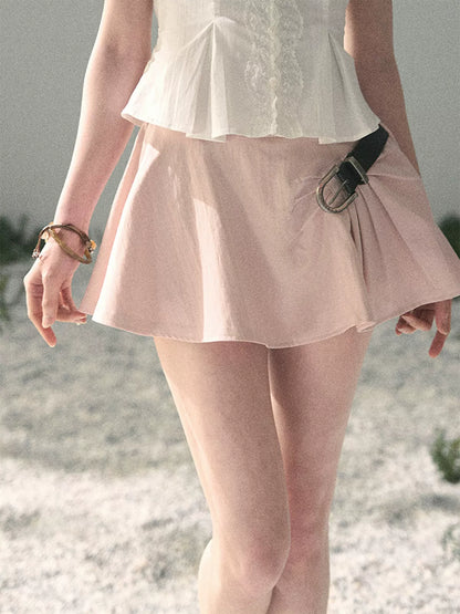 Wind Chimes Corridor A-Line Skirt