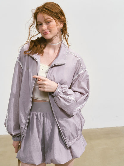 Lace Sun Protection Jacket &amp; Skirt Set