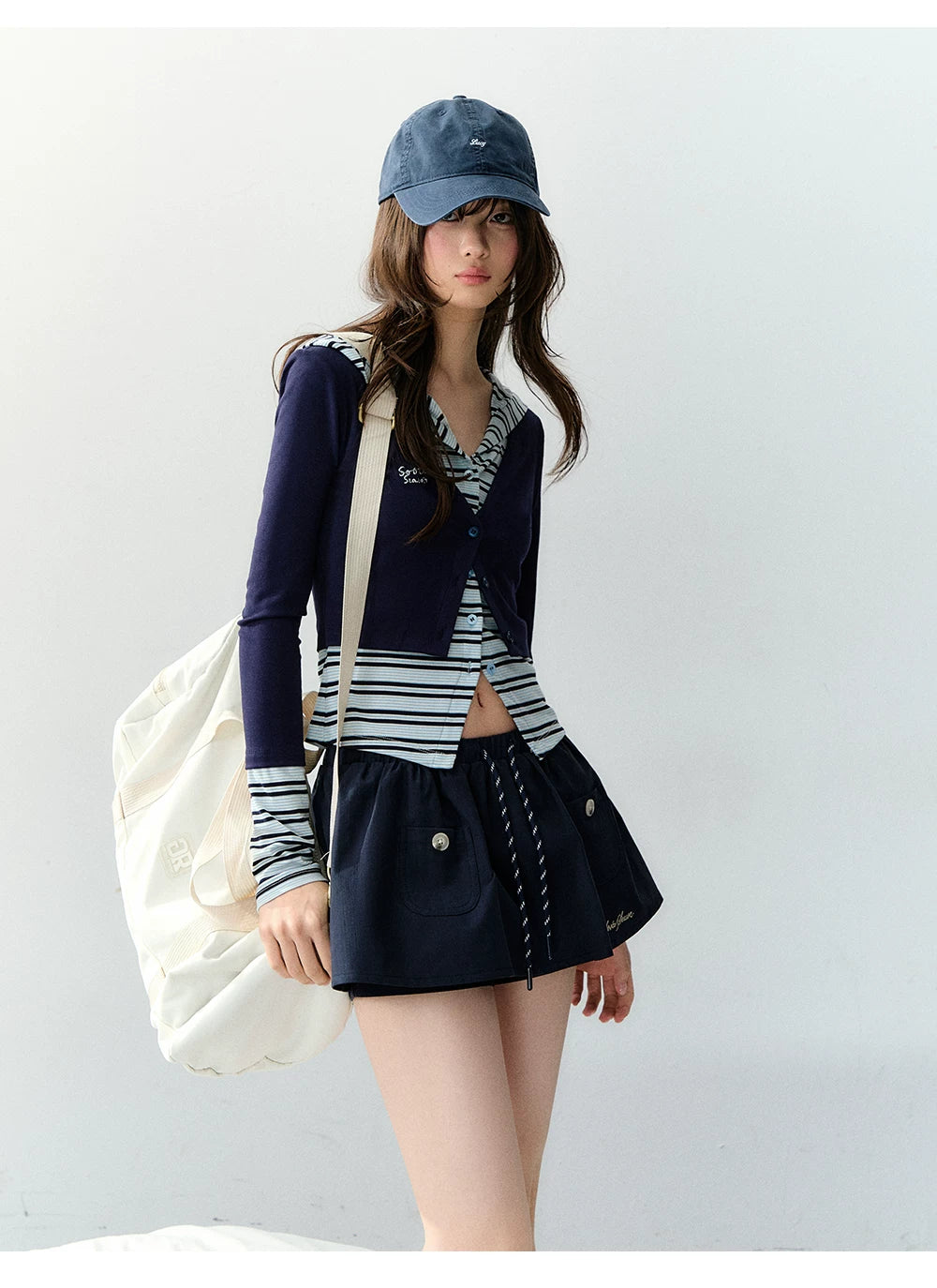 Lycocell Sporty Bubble Skirt Shorts