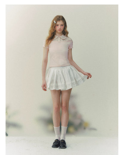 Elegant Prelude Floral Layered Shirt