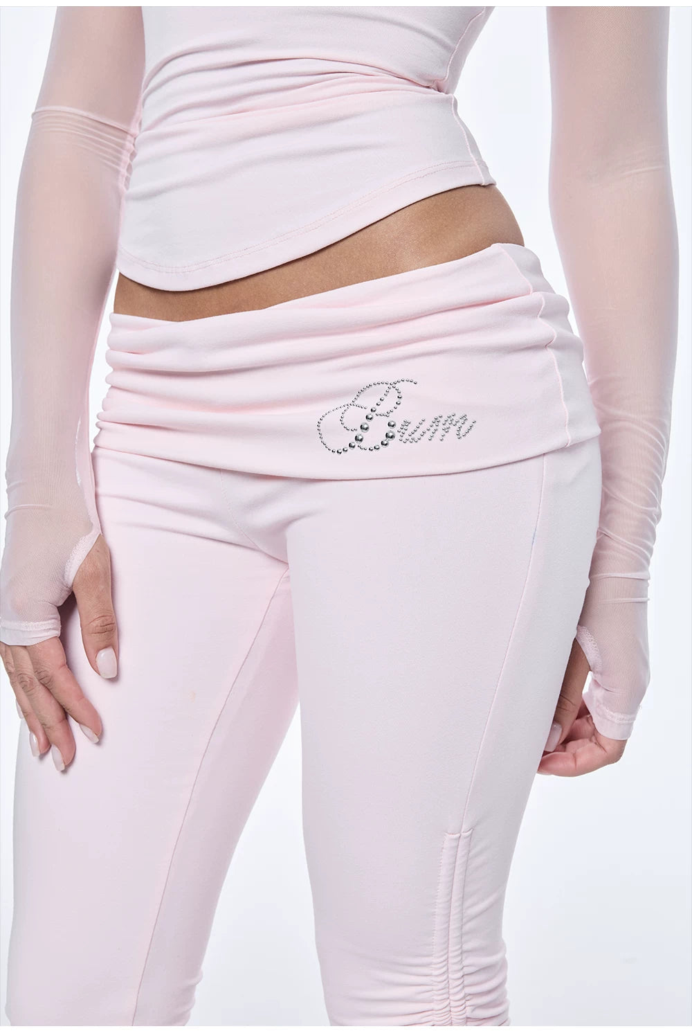 Mesh Halter Yoga Set