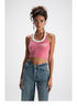 Logo Kniited Halter Tank Top - CHINASQUAD