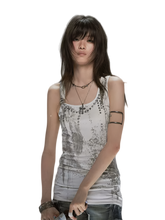 Cest Nous Tribal Feather Chain Cami – Vest & Tank Tops