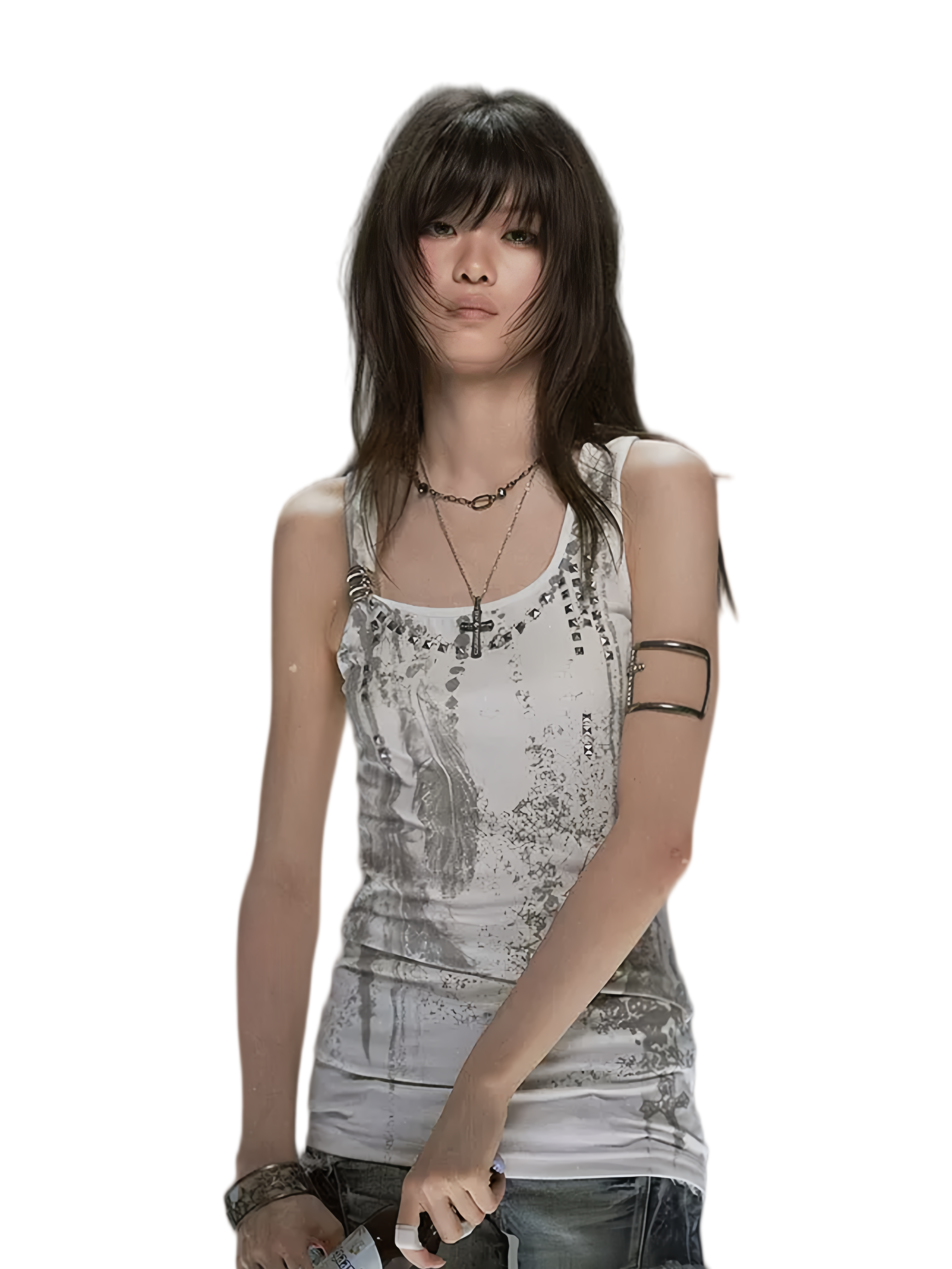 Cest Nous Tribal Feather Chain Cami – Vest &amp; Tank Tops