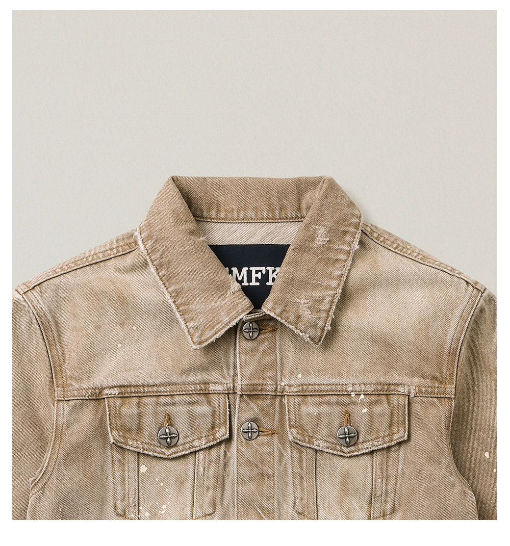 RAGE Wild Continent Handcrafted Denim Jacket