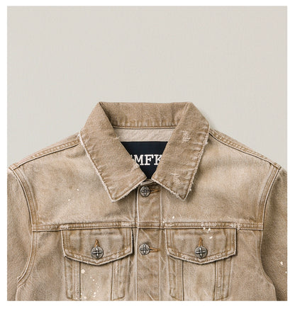 RAGE Wild Continent Handcrafted Denim Jacket