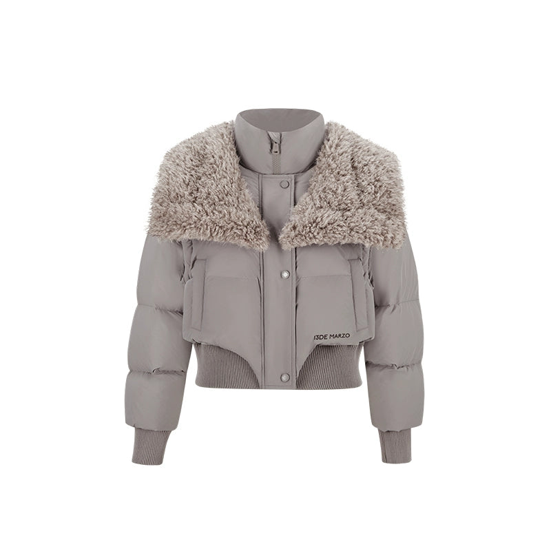 Detachable Short Puffer Jacket
