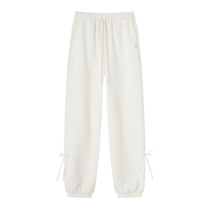 Velvety Jogger Lantern Pants