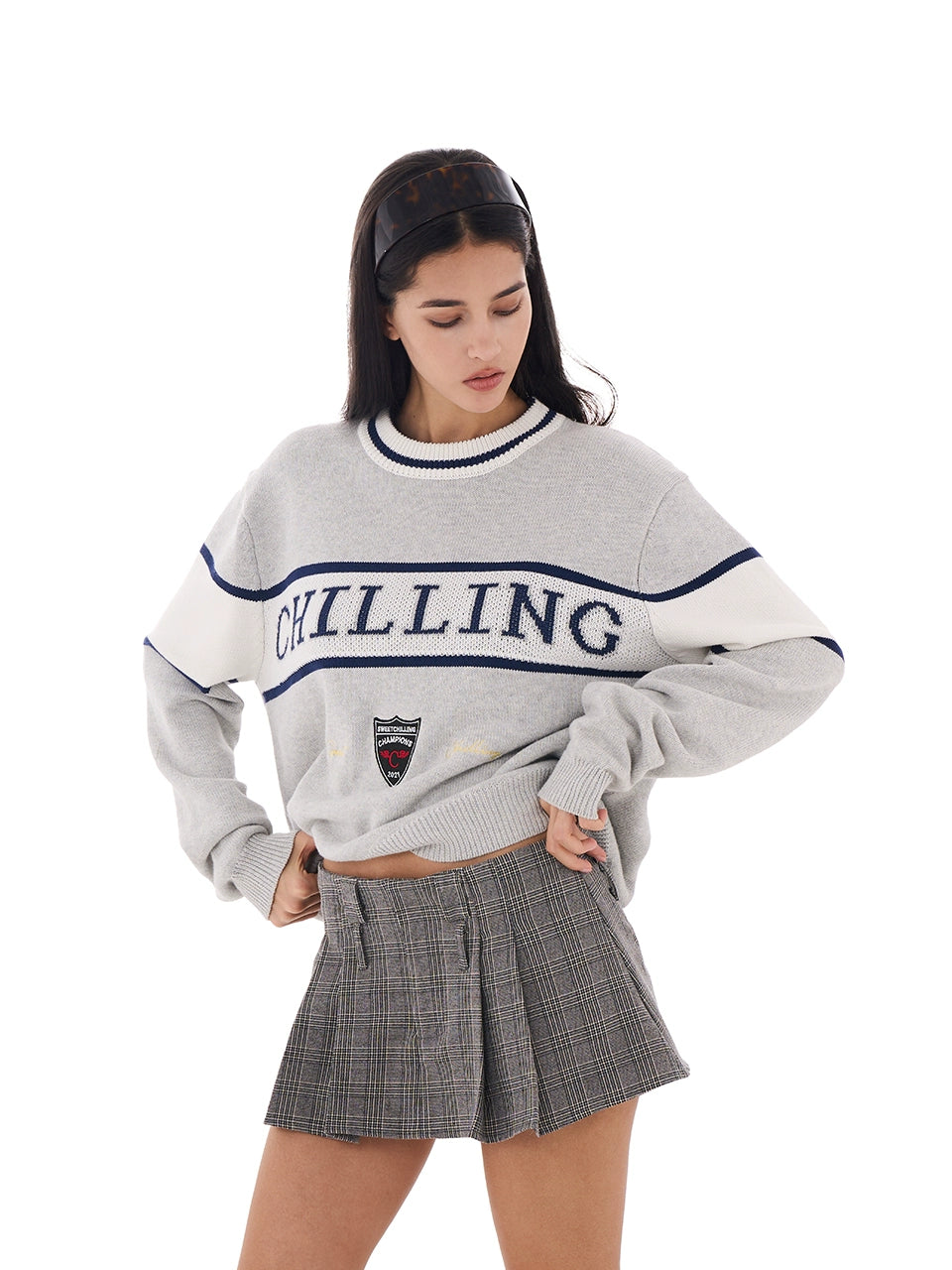 High School Style A-line Skirt