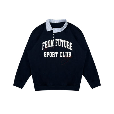 Navy Sweatshirt / L