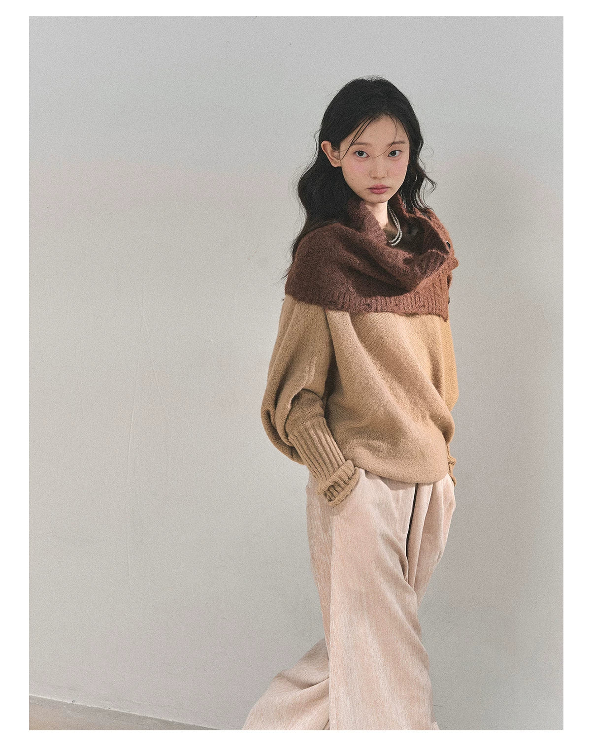 Soft Sweet Off-Shoulder Knit Sweater