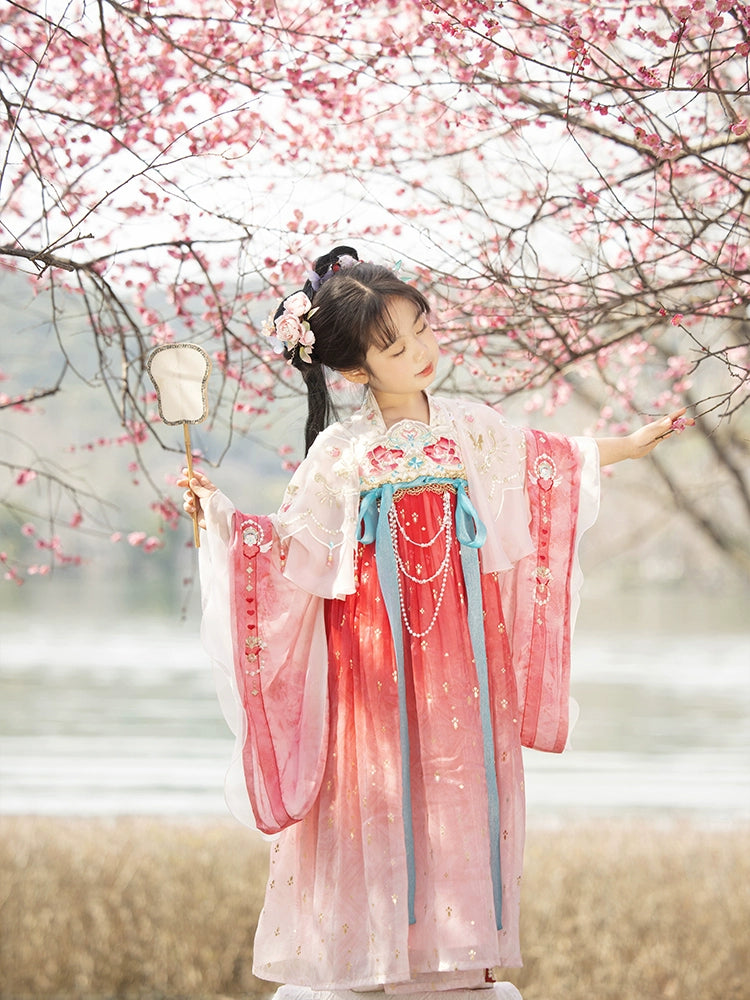 &quot;花盛微雨&quot; Hanfu for Kids