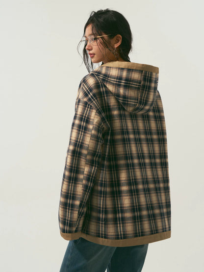 Reversible Hooded Windbreaker Jacket