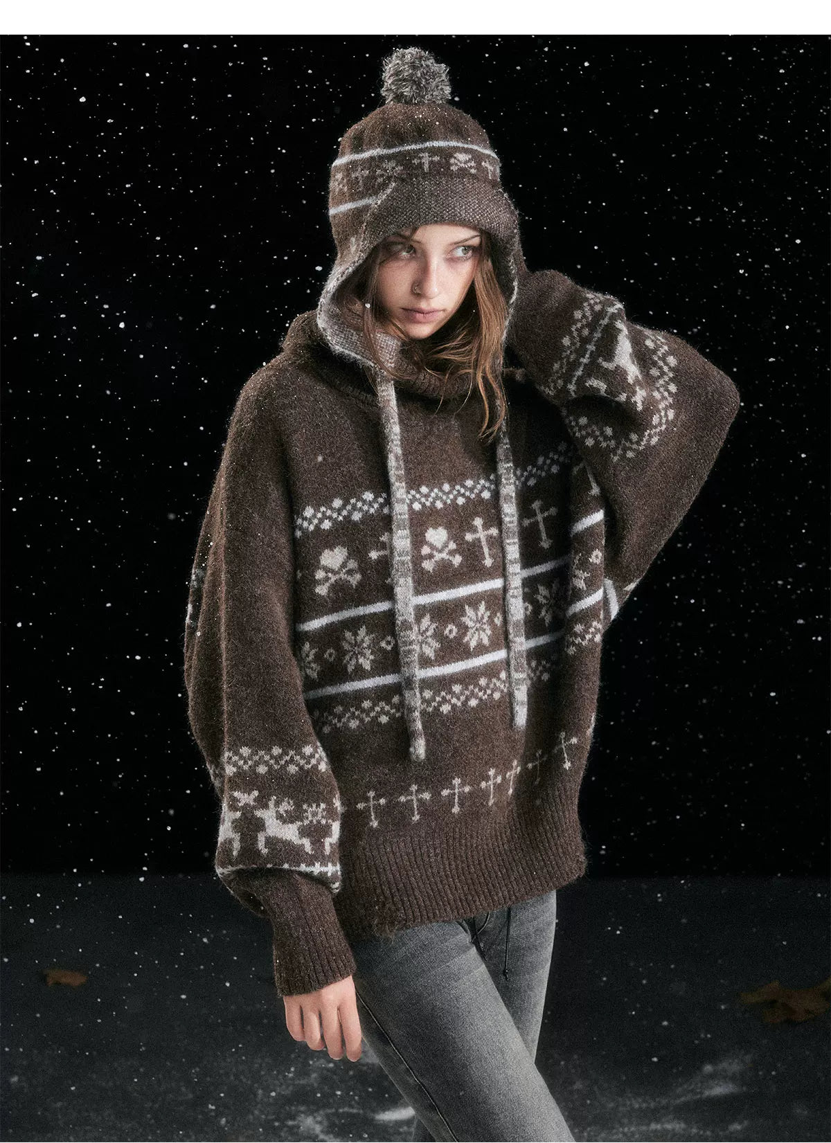 Fair Isle Knit Sweater