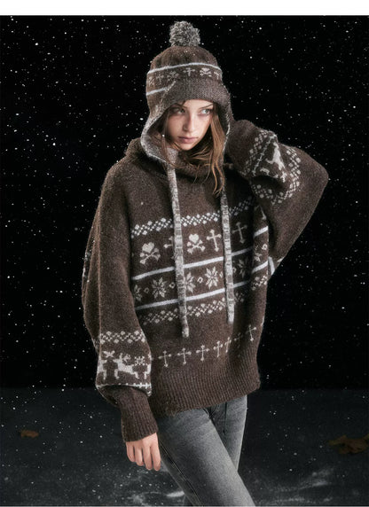 Fair Isle Knit Sweater