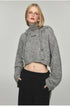 Woolen Crop Hoodie - CHINASQUAD