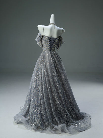 Eternal First-Light Glittering Couture Gown