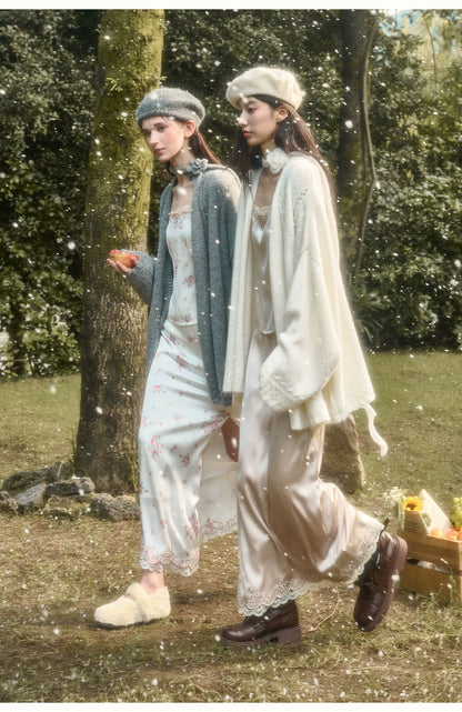 Cosagach Air Mohair Knit Cardigan