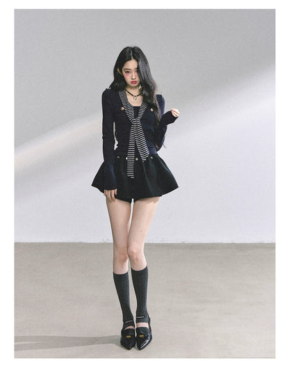 Striped Long-Sleeve Slim-Fit T-Shirt