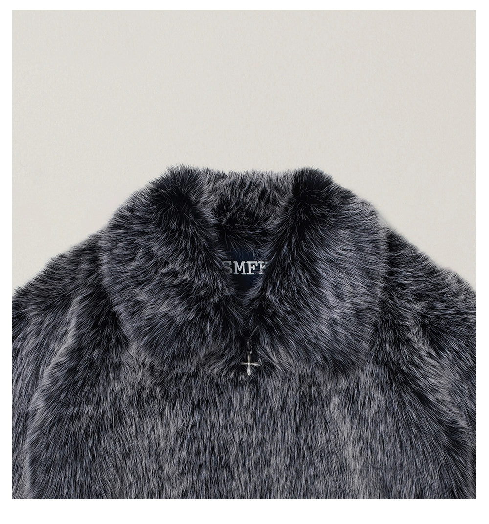 Arctic Cross Faux Fur Jacket