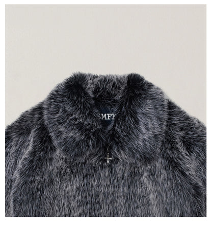 Arctic Cross Faux Fur Jacket