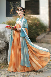 "春宫曲"Tang-Dynasty Hanfu Set - CHINASQUAD