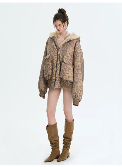 Eco Faux-Fur Hooded Jacket